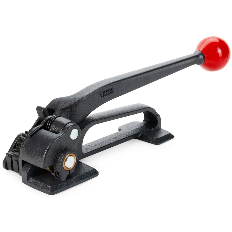 IDL Packaging S-290 Steel Strapping Tensioner for 3/8" to 3/4" Width Strapping - Heavy-Duty Banding Tool for High Tensile Packaging - Feedwheel Strapping Tool with Long Service Life - Image 1